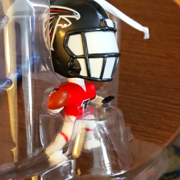 Hallmark NFL Atlanta Falcons Bouncing Buddy Christmas Ornament - Picture 7 of 8